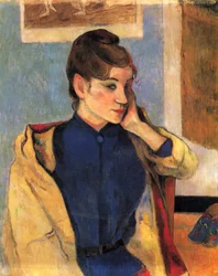 Retrato de Madelaine Bernard